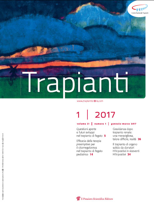 2017 Vol. 21 N. 1 Gennaio-Marzo